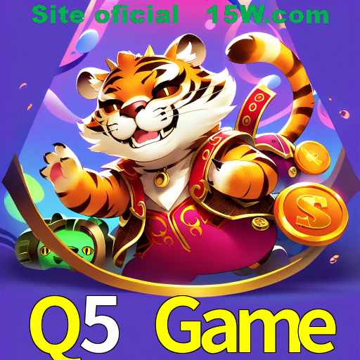 Imagem promocional da Q5 Game mostrando a plataforma e suas vantagens